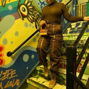 Ivy Park paper bag pants